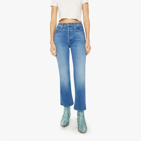 MOTHER Denim - MOTHER Blue Ankle & Cropped Jeans